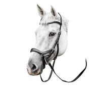 Bride d'équitation anatomique Horseware Micklem Noir Poney