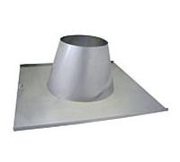 Bride d'étanchéité de toit Bertrams Dw 22DE15VA300VA-O 1930 -15Grad, sans collier de pluie, Ø 300 mm