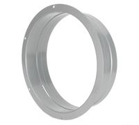 Bride en métal pour tuyau de ventilation - Traversée murale pour alimentation et évacuation de l'air frais - Diamètre de 75 à 200 mm - Résistant à la chaleur jusqu'à 220 °C - Résistant aux intempéries