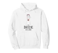 Bride Est. 2026 Marié marié Assorti 2026 Mariage Lune de Miel Sweat à Capuche