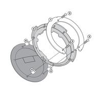 Givi Adaptateur BF – Support Tanklock