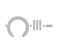 Givi BF Système Tanklock pour sacoches de réservoir TANKLOCK Noir Taille unique