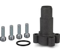 Bride intermédiaire ASS + joint torique + vis pour filtre à air rond Sachs 504 505 506 Moteur