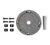 Bride intermédiaire pour mandrin 3 mors ø160 mm à monter sur diviseur - table rotative THV-8 Torros TF-6