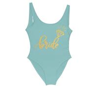 Bride Maillot de Bain Une pièce mariée pour Femme, Maillot de Bain Une pièce mariée de Mariage pour Fille