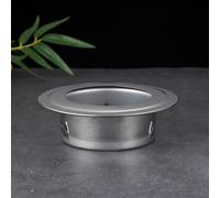 Bride murale fendue, plaque murale extra large en acier inoxydable pour chauffe-eau, ouvertures de tuyau d'échappement AC (C)