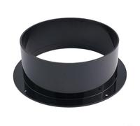 Bride murale ronde en PVC 150 mm ABS pour raccords de tuyau de ventilation d'air (150 mm)
