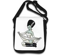 Bride of Frankenstein Sac à bandoulière Pin Up Girl Monster Blanc