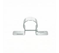 Bride pour Tube de Clôture Collier de Pièce Fixation Support Serre en Acier Galvanisé avec Trous en et Boulon Latéral pour Prise , Modèle Ancien JL250108