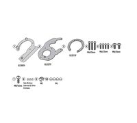 Givi Royal Enfield Guerilla 450 2024 Bf91 Fuel Tank Ring Argenté