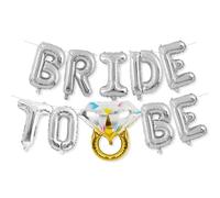 Bride to Be Decoration Bride to Be Bannière Ballons Géants de Bride Ballons de décoration de enterrement de vie pour Mariage, Fête Prénuptiale,Ffiançailles, Enterrement de vie de jeune fille