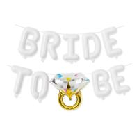 Bride to Be Decoration Bride to Be Bannière Ballons Géants de Bride Ballons de décoration de enterrement de vie pour Mariage, Fête Prénuptiale,Ffiançailles, Enterrement de vie de jeune fille