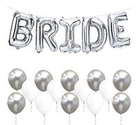 Bride to Be Decoration Bride to Be Bannière Ballons Géants de Bride Ballons de décoration de enterrement de vie pour Mariage, Fête Prénuptiale,Ffiançailles, Enterrement de vie de jeune fille
