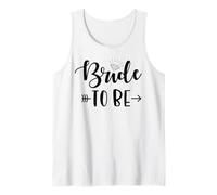 Bride to Be Flèche Fête de Mariage et Enterrement de Vie de Jeune Fille Débardeur