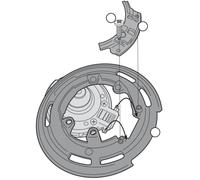 Givi BF22 Fixation du Réservoir