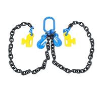 Brides de chaîne de levage à double jambe en acier allié G100, raccords de chaîne robustes for accessoires de chargement et de gréement de conteneurs de transport maritime