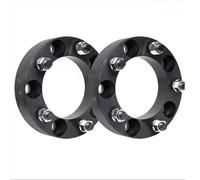 Brides D'extension Roues Lot de 2 entretoises roue forgées noires 5 x 139,7 CB 108 mm, adaptateur Hub Centric T6-7075 pour pour Jimny 25/30/35/40/50