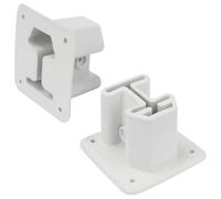 Brides Fixation Échelles Piscine Fixation en résine de rechange | Pièce Pour Échelle De Piscine Pour Kayak Garde-Corps Mariage Stabilité Au Sol Jardin Pelouse Patio