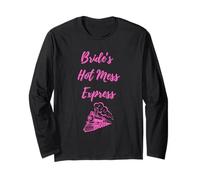 Bride's Hot Mess Express, enterrement de vie de jeune fille, train nuptial Manche Longue