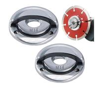 Brides Nut - Carbon Steel, 1.77x1.77in Vibration Damping Grinder Nut Anti-Slip | Heavy Duty Angle Grinder Fastener, M14 Flange Nuts for Industrial, Mechanical, Welding, Metal Fabrication, Construction