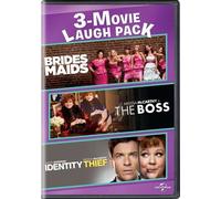Bridesmaids / The Boss / Identity Thief 3-Movie Laugh Pack [Digital Video Disc] 2 Pack