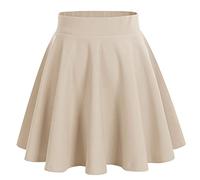 Bridesmay Jupe plissée Polyvalente et Extensible pour Femme Apricot 2XL