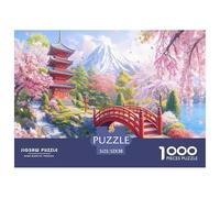 Bridge, Arbre, Tower Puzzle 1000 Pièces Adultes Enfants intéressant Puzzles 1000 Pièces Jeu De Team Building Décor À La Maison 52x38cm/1000pcs