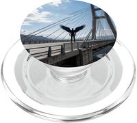 Bridge Creature Mothman Figurine cachée Mystère Graphique PopSockets PopGrip pour MagSafe