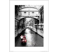 Bridge Of Sighs - Pont des Soupirs - Venise - 24x30 cm - AFFICHE / POSTER G