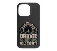 Bridge Shadows Hold Secrets Leurre de pêche Mantra Coque pour iPhone 13 Pro