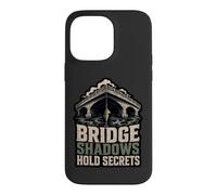 Bridge Shadows Hold Secrets Leurre de pêche Mantra Coque pour iPhone 14 Pro Max
