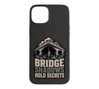 Bridge Shadows Hold Secrets Leurre de pêche Mantra Coque pour iPhone 15 Plus
