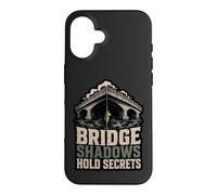 Bridge Shadows Hold Secrets Leurre de pêche Mantra Coque pour iPhone 16