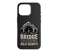 Bridge Shadows Hold Secrets Leurre de pêche Mantra Coque pour iPhone 16 Pro
