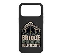 Bridge Shadows Hold Secrets Leurre de pêche Mantra Coque pour iPhone 17 Pro Max