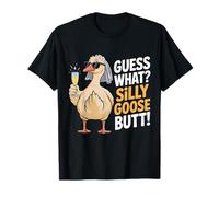 Bridge to Be Fête de Mariage Guess What Silly Goose Butt T-Shirt