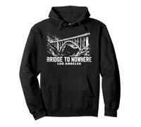 Bridge to Nowhere Los Angeles California Forest Randonnée pédestre Sweat à Capuche