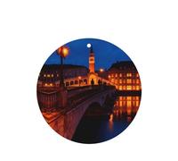 Bridge Under the Twilight Lot de 4 diffuseurs de parfum longue durée pour voiture, maison et placard