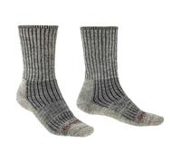 Bridgedale Chaussettes Hike Midweight Comfort Boot Original M (40-43) gris pierre