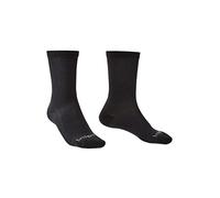 Bridgedale Liner Coolmax Boot 2 Pair Pack Long Socks Noir EU 40-43 Homme