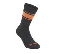 Bridgedale 710028/035/L Chaussettes Homme, Graphite, M
