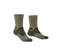 Bridgedale Hike All Season Merino Comfort Chaussettes Homme, Vert, m