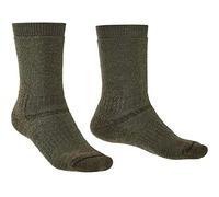 Bridgedale Hike Heavyweight Coolmax® Chaussettes Confortables pour Homme Vert Olive Taille L