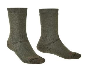 Bridgedale Hike Heavyweight Coolmax® Chaussettes Confortables pour Homme Vert Olive Taille L