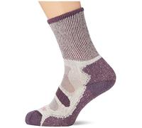 Bridgedale Hike Lightweight Cotton Cool Comfort Chaussettes Femme, Prune, L