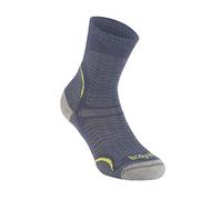 Bridgedale Hike Ultra Light Merino Endurance Pattern Chaussettes Femme, Gris, S