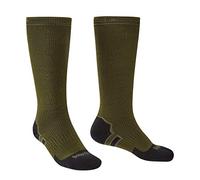 Bridgedale Storm HW Knee Chaussettes Homme, Vert Olive, Grand