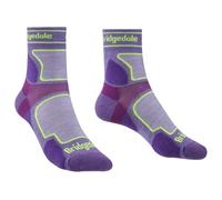 Bridgedale Ultralight T2 Coolmax® Sport 3/4 Crew Socks Violet EU 35-37 Femme