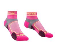 Bridgedale Trail Run Ultralight T2 Coolmax Sport Low Chaussettes Femme, Rose, M