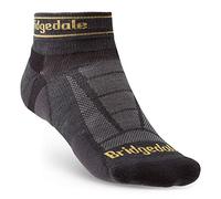 Bridgedale Trail Run Ultralight T2 Merino Sport Low Chaussettes Mixte, Gris, M